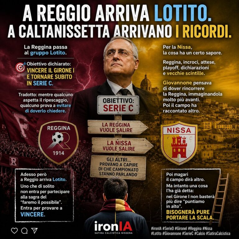 Nissa, Lotito accende il Girone I