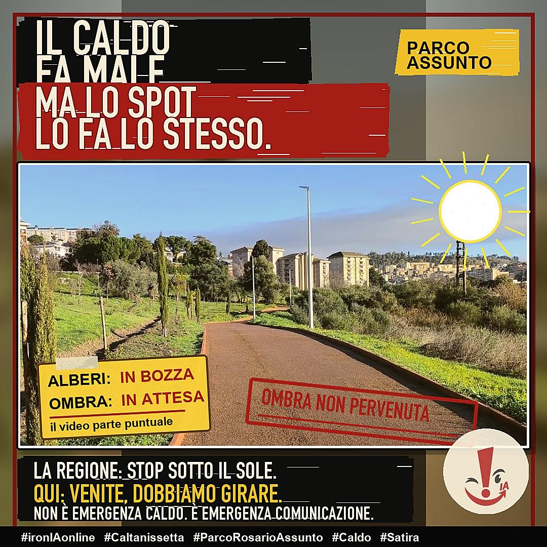 Il caldo fa male. Ma lo spot lo fa lo stesso