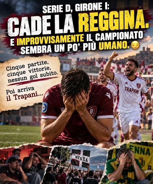 Locandina Serie D Girone I: il Trapani batte la Reggina nella 6ª giornata