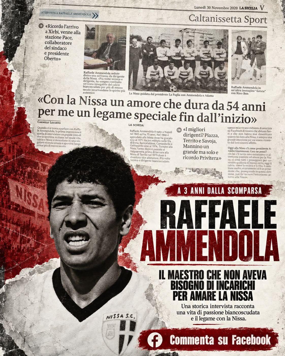 Raffaele Ammendola, il Maestro che non aveva bisogno di incarichi per amare la Nissa