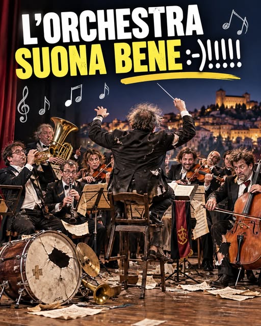 Orchestra di Caltanissetta e metafora delle stonature, locandina ironIA